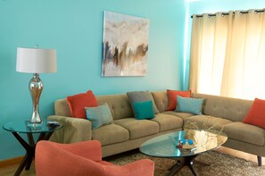 Condo, 2 Bedrooms, Pool Access, Golf View | 2 bedrooms, premium bedding, iron/ironing board, free cots/infant beds