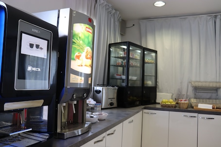 Daily buffet breakfast (EUR 12.50 per person)