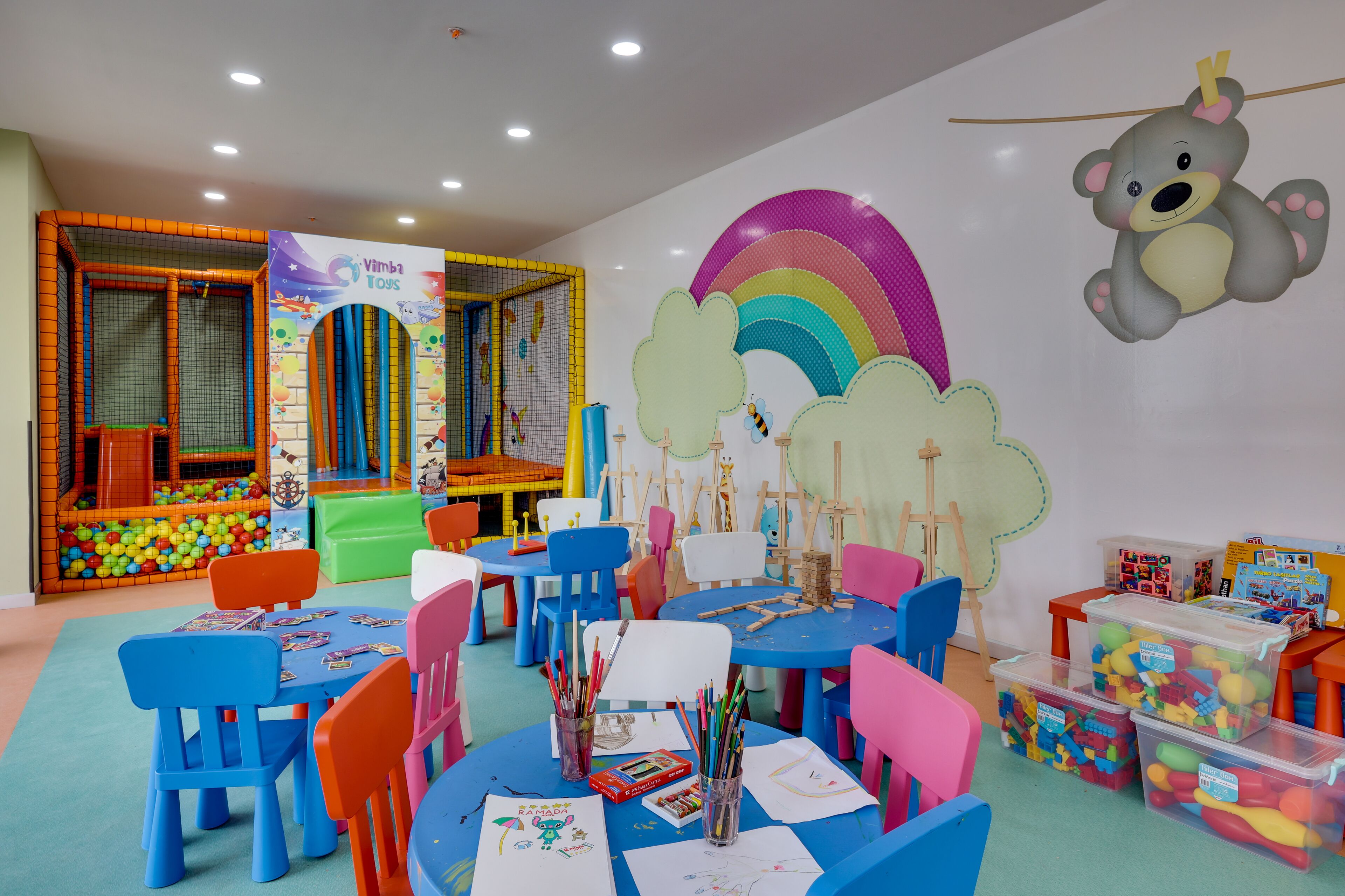 children’s play area – indoor