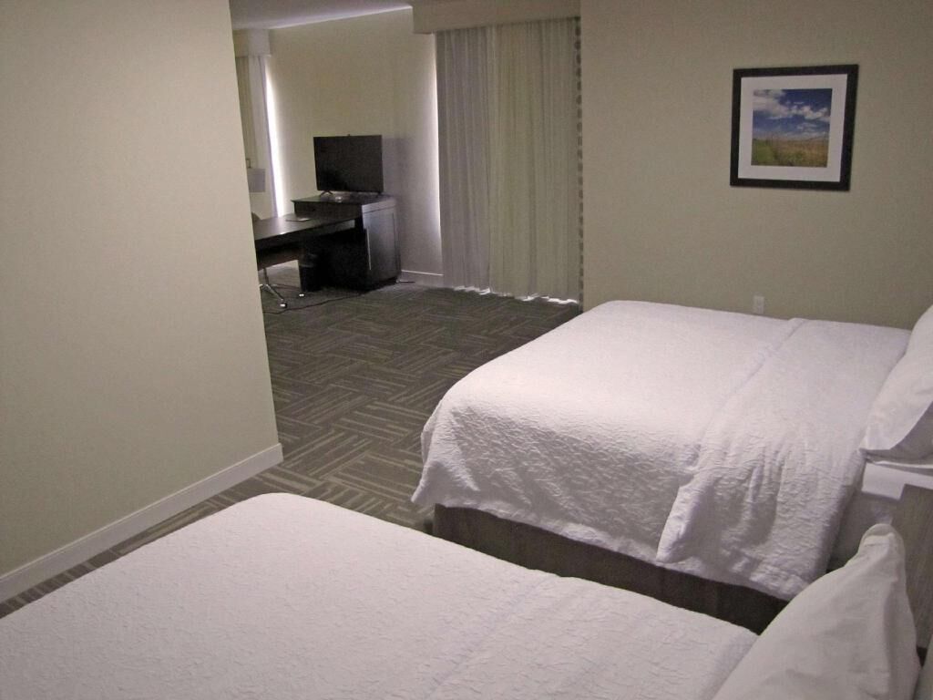 In-room safe, desk, iron/ironing board, free cribs/infant beds