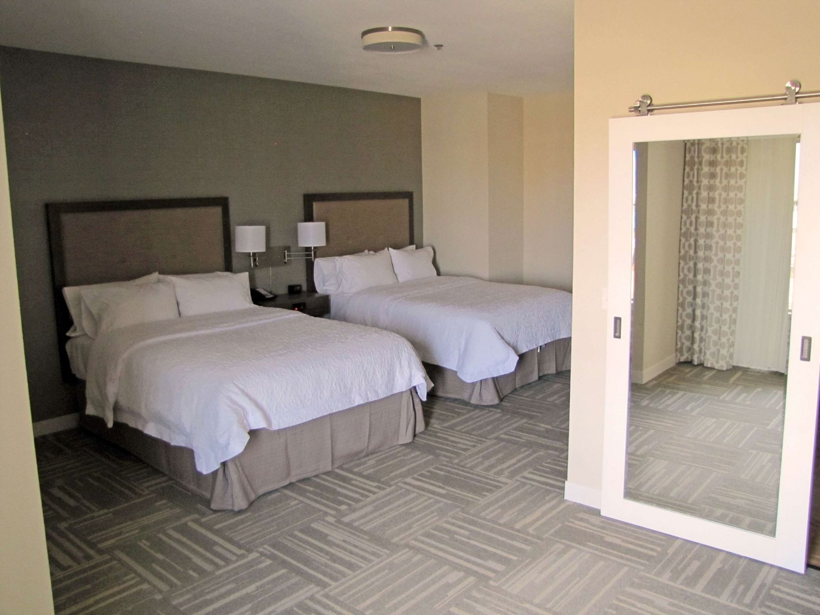 In-room safe, desk, iron/ironing board, free cribs/infant beds
