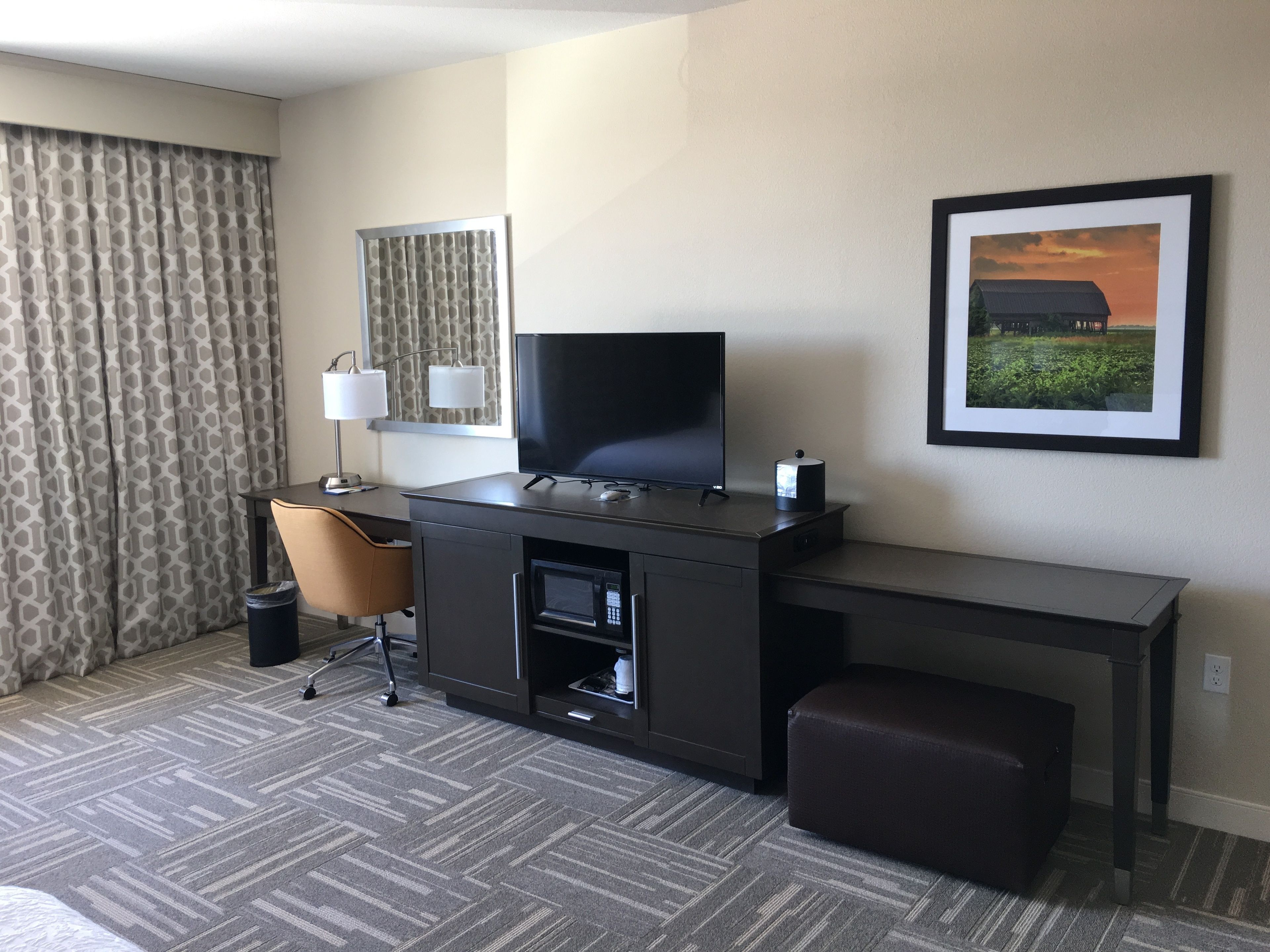 room, 2 queen beds, accessible, non smoking (mob/hearing acc w/ bathtub) | in-room safe, desk, iron/ironing board, free cots/infant beds