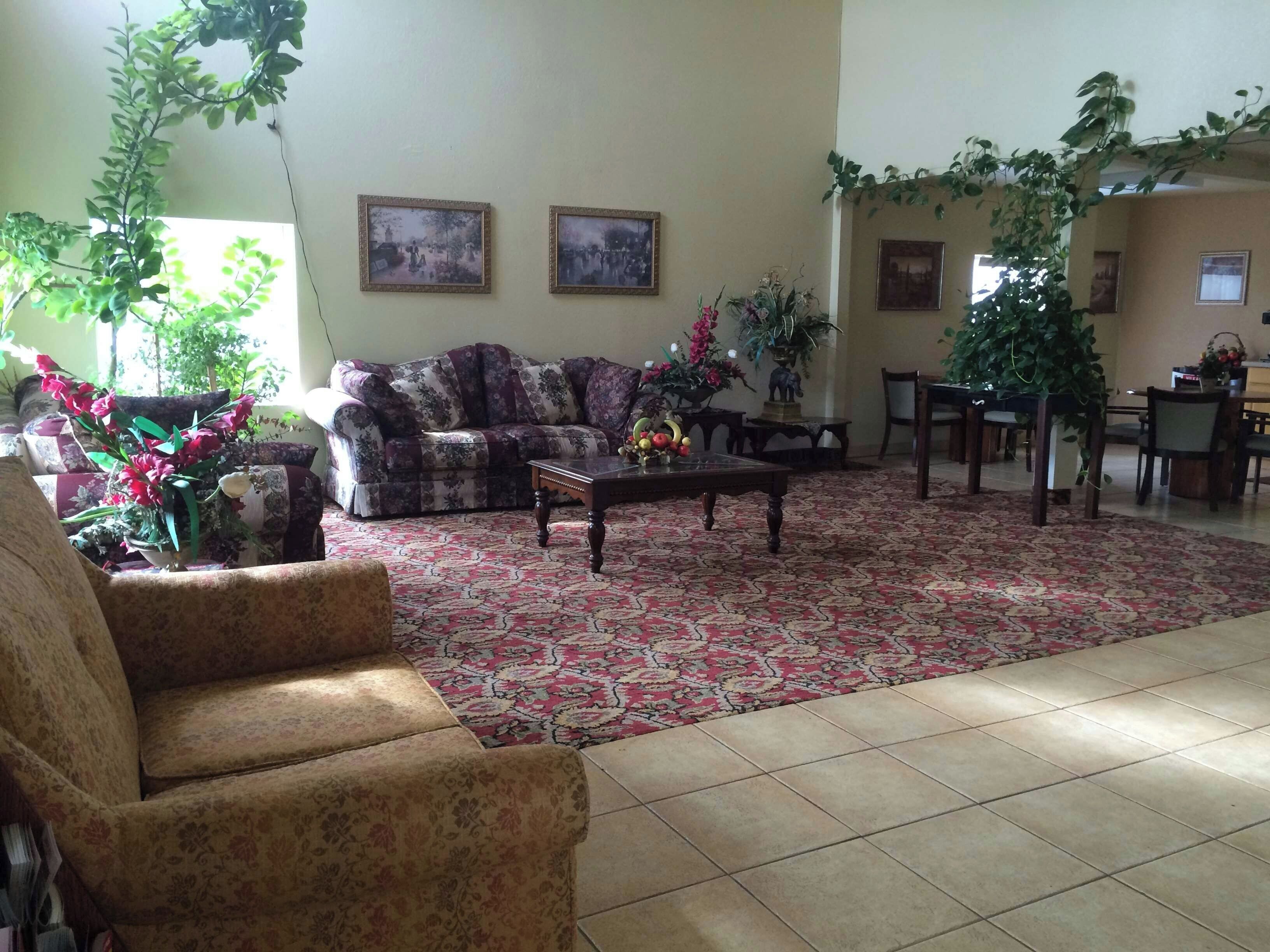 Sitzecke in der Lobby