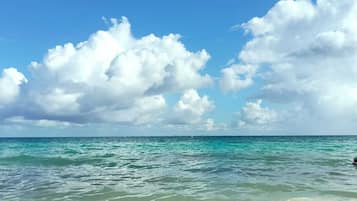 Beach nearby, white sand