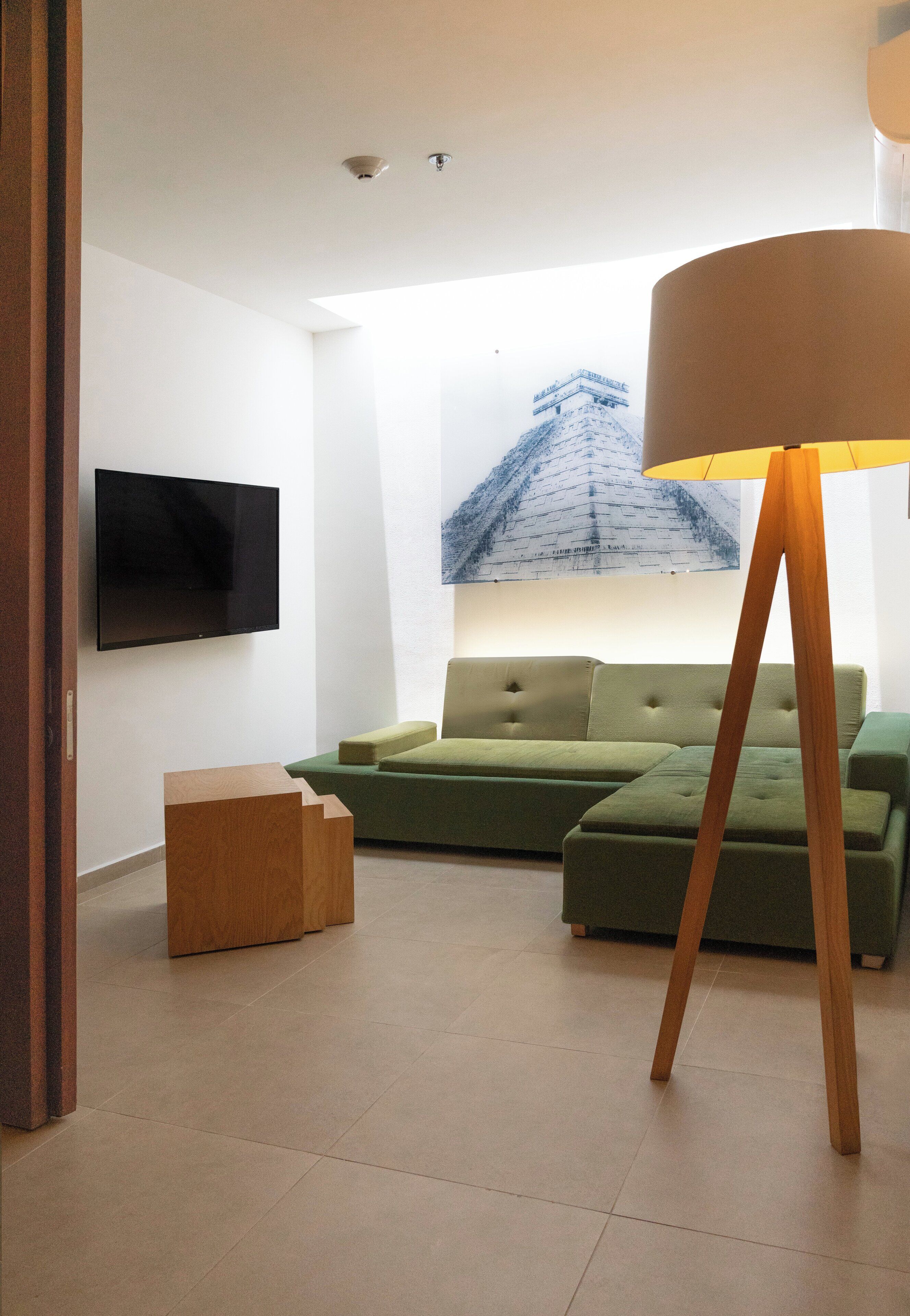 in-room safe, desk, laptop workspace, iron/ironing board