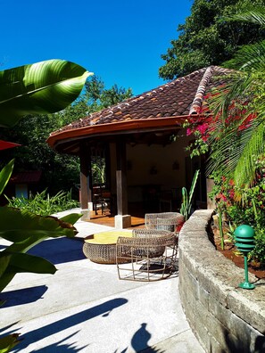 Façade de l’hébergement