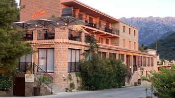 Voorkant van accommodatie