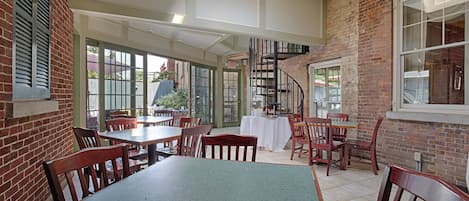 Kontinental frokost er inkludert hver dag