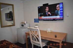 Standard Double Room, 2 Double Beds | Iron/ironing board, free WiFi - Evening Star Motel (Greenwood)