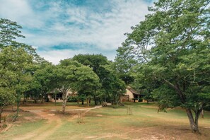 Familien-Ferienhaus, 2 Schlafzimmer | Ausblick vom Zimmer