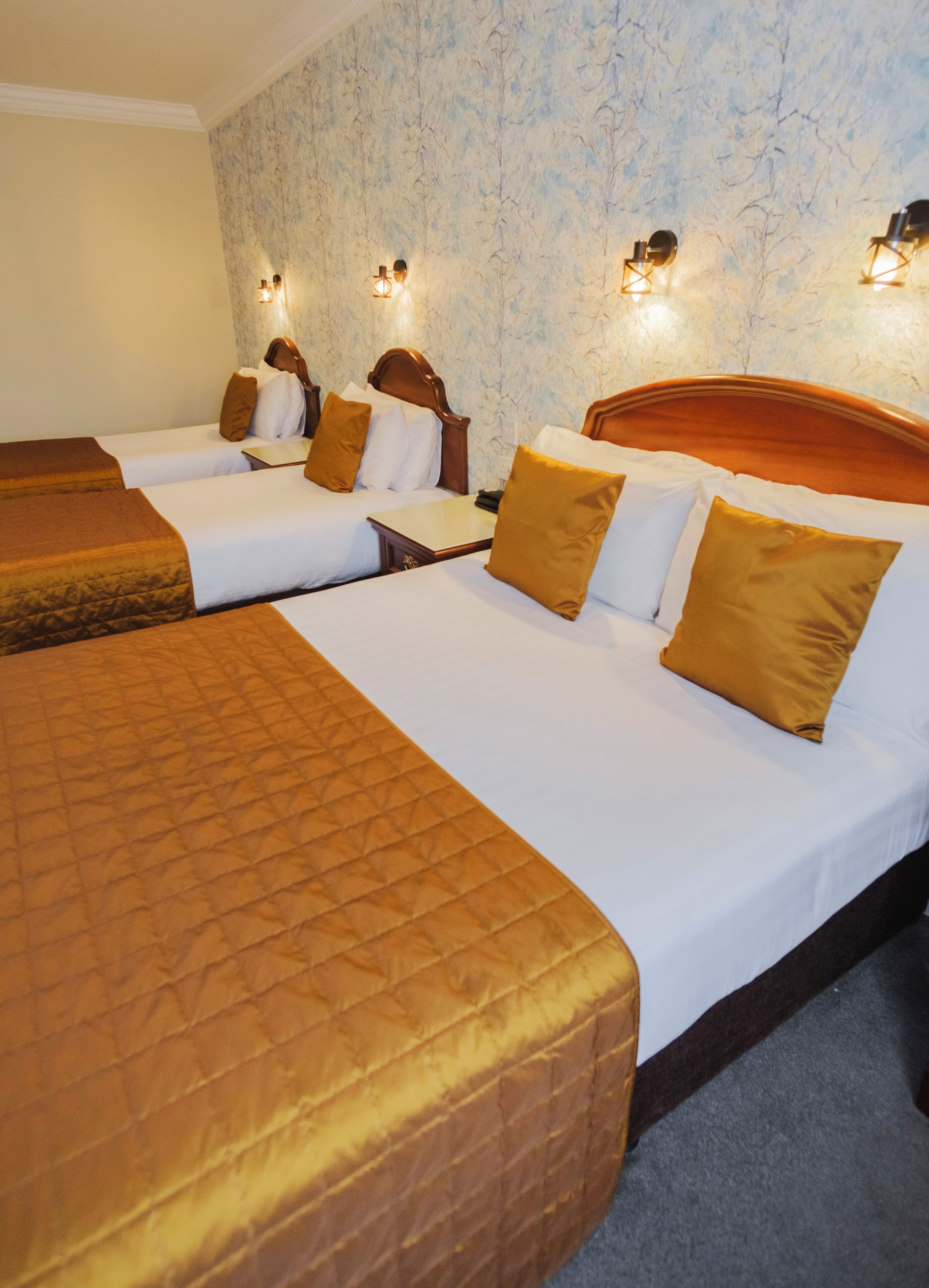 Wifi gratis y ropa de cama 