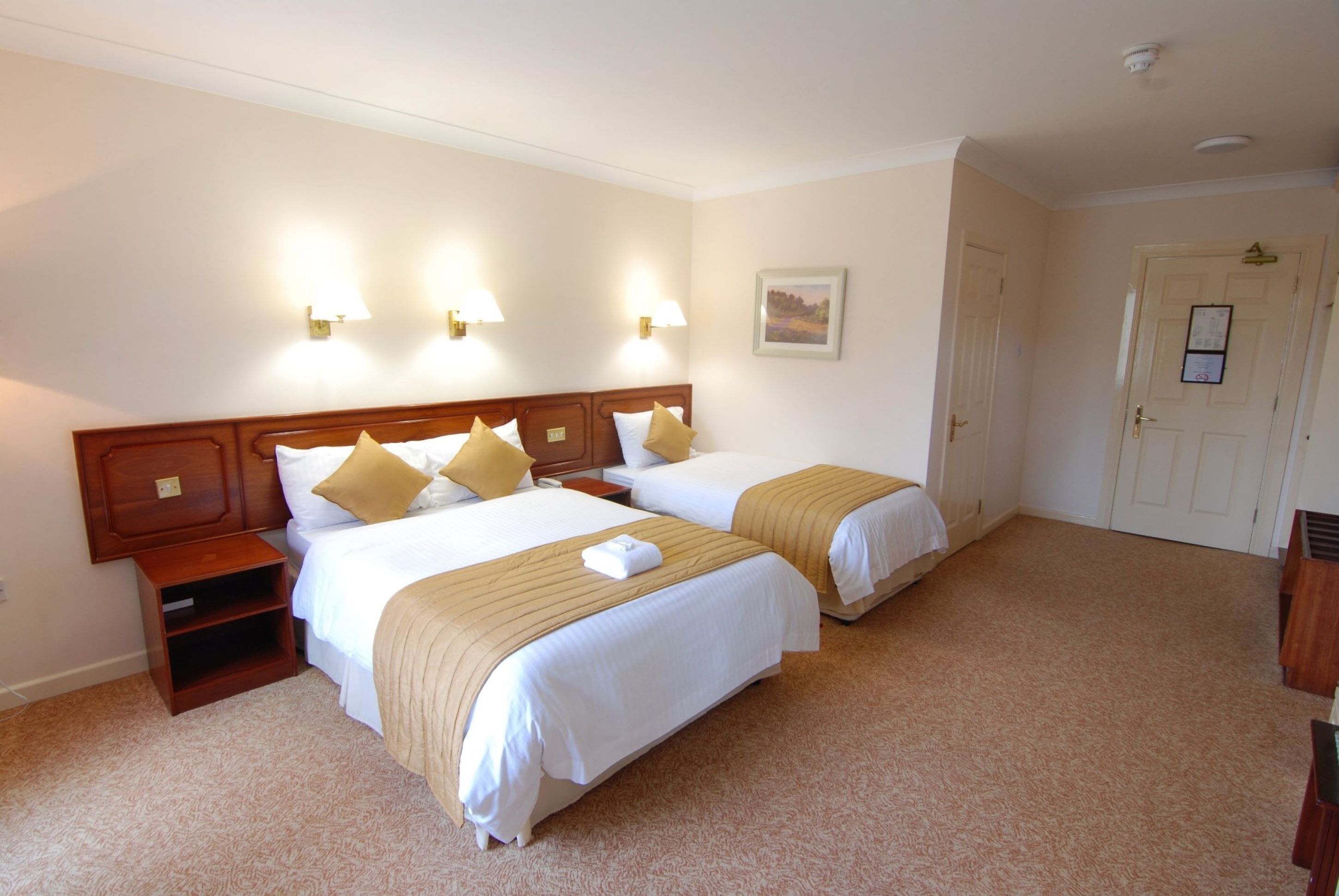 deluxe double room, river view | bathroom amenities | hair dryer, towels