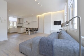 Apartment, 2 Bedrooms, City View | Living area | Flat-screen TV - Brederode Area Apartments (Antwerp)