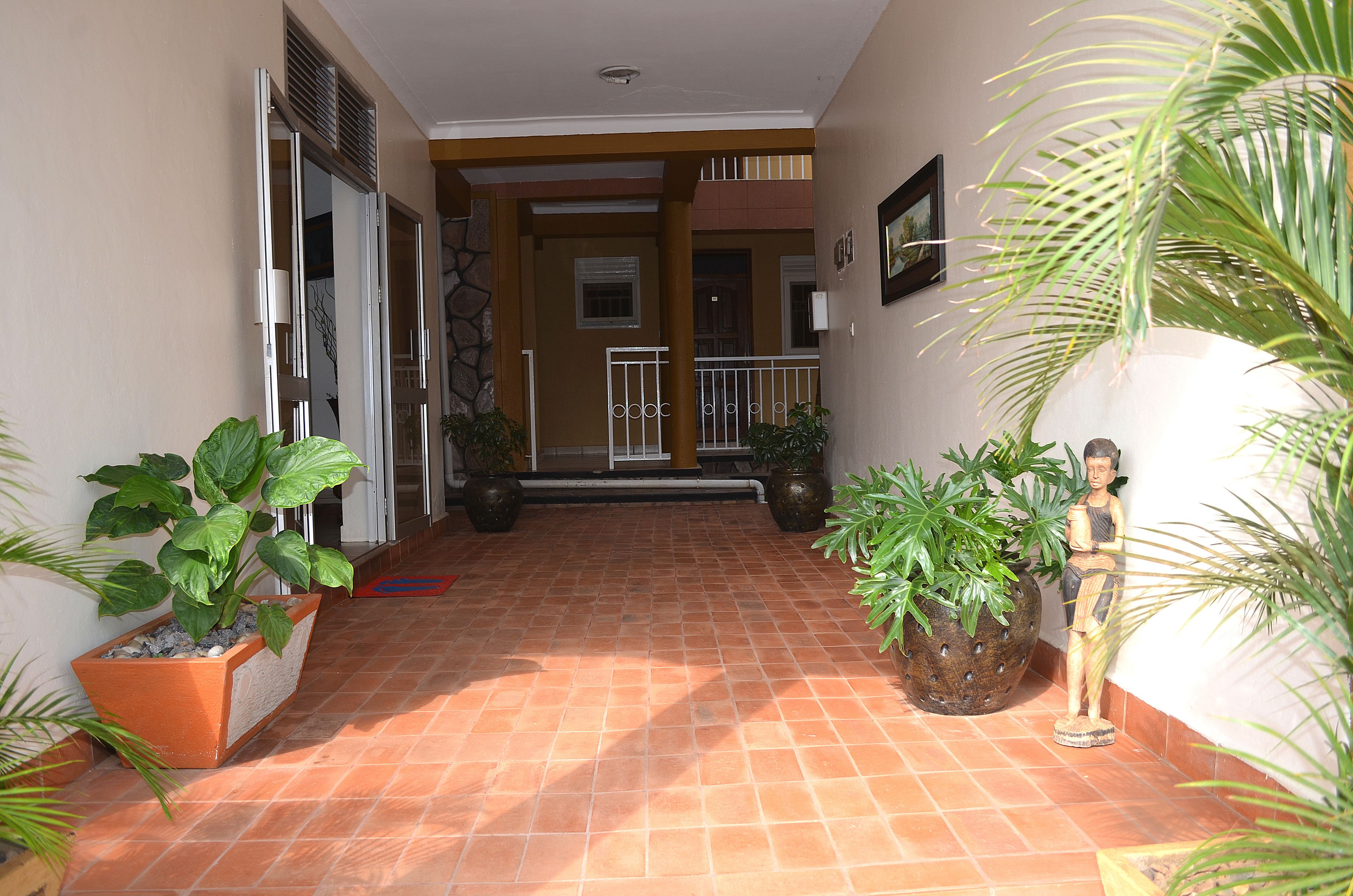 Entrada de la propiedad