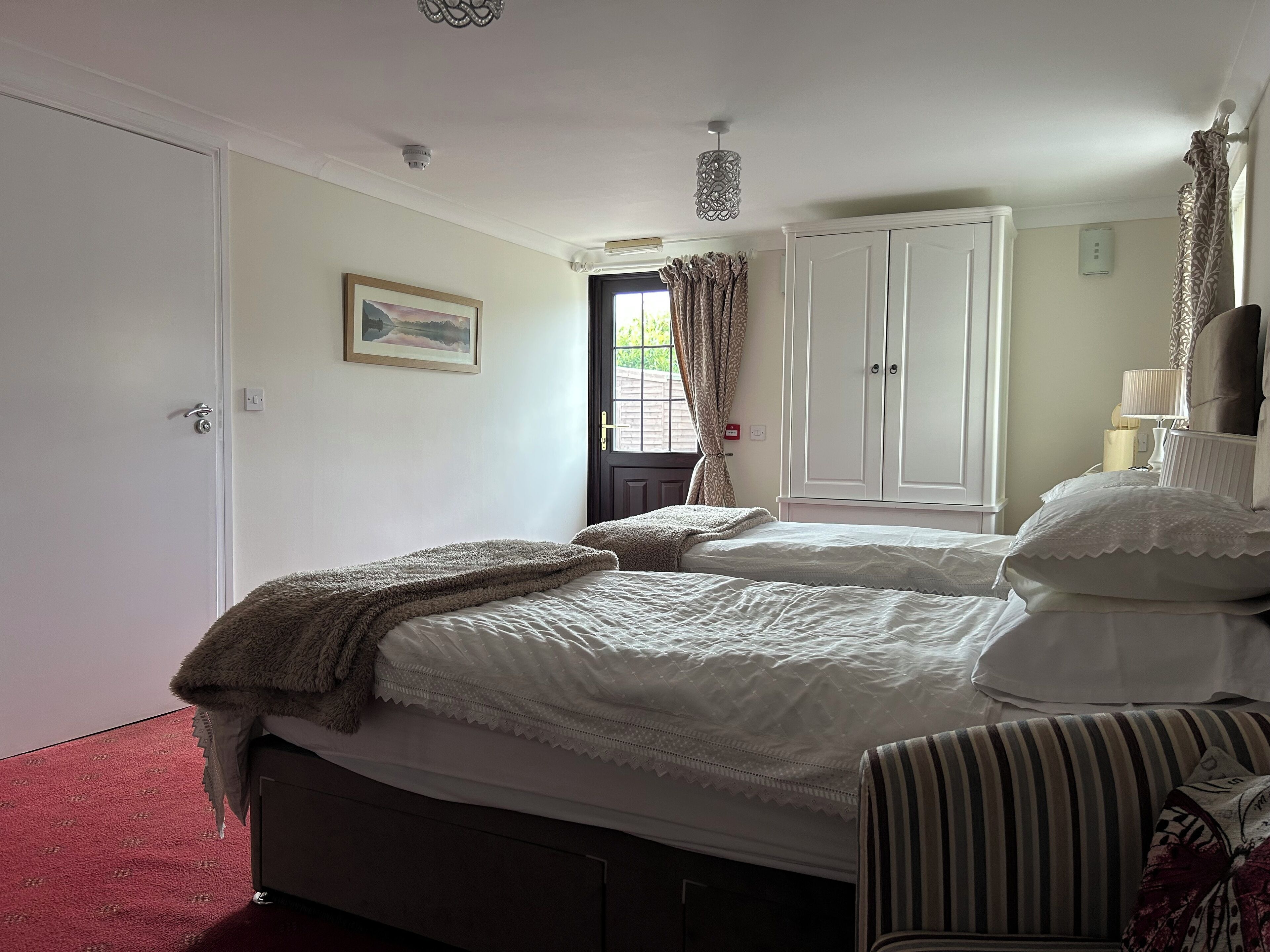 Room 8 Twin Room, Accessible (Dog friendly x 1 dog) | 1 bedroom, premium bedding, individually decorated
