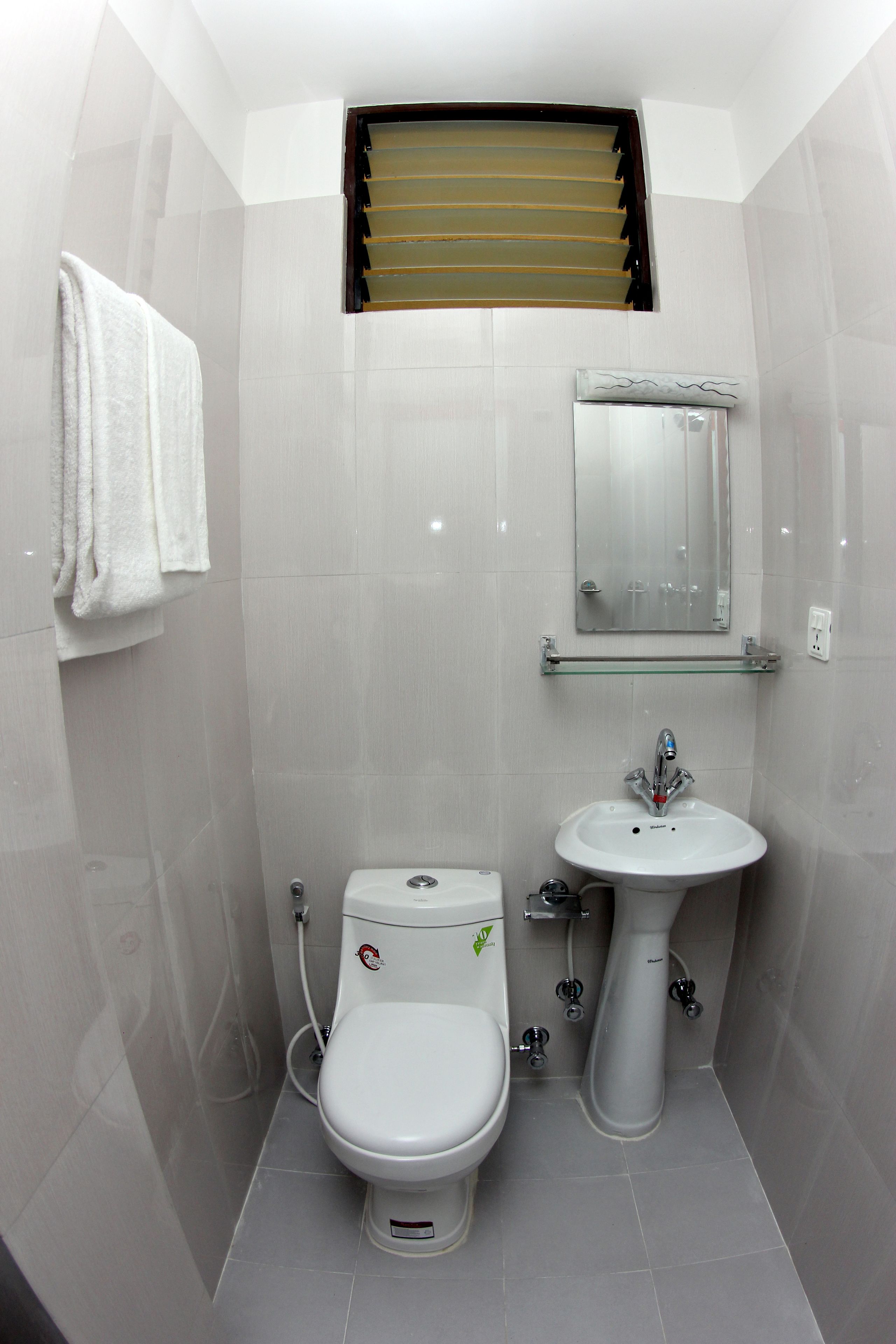 standard single / double | bathroom | free toiletries, hair dryer, bathrobes, slippers