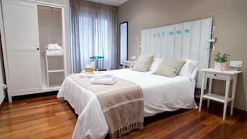 Soundproofing, free cots/infant beds, free WiFi, bed sheets