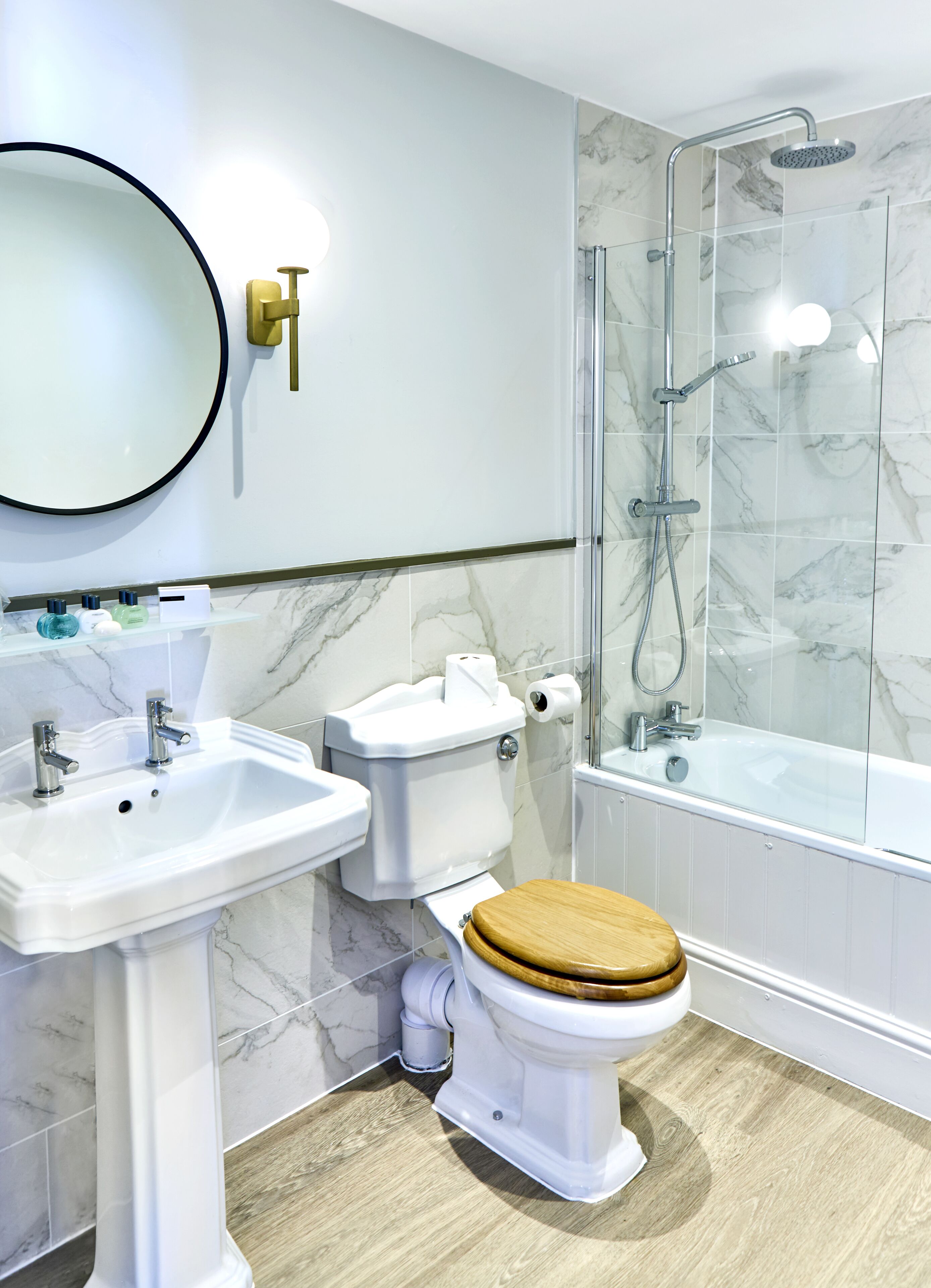 free toiletries, hair dryer, towels, soap