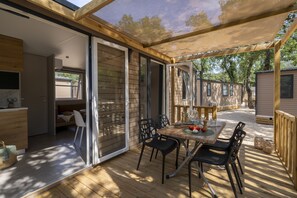 Mobil-Home Charme 2ch | Terraza o patio
