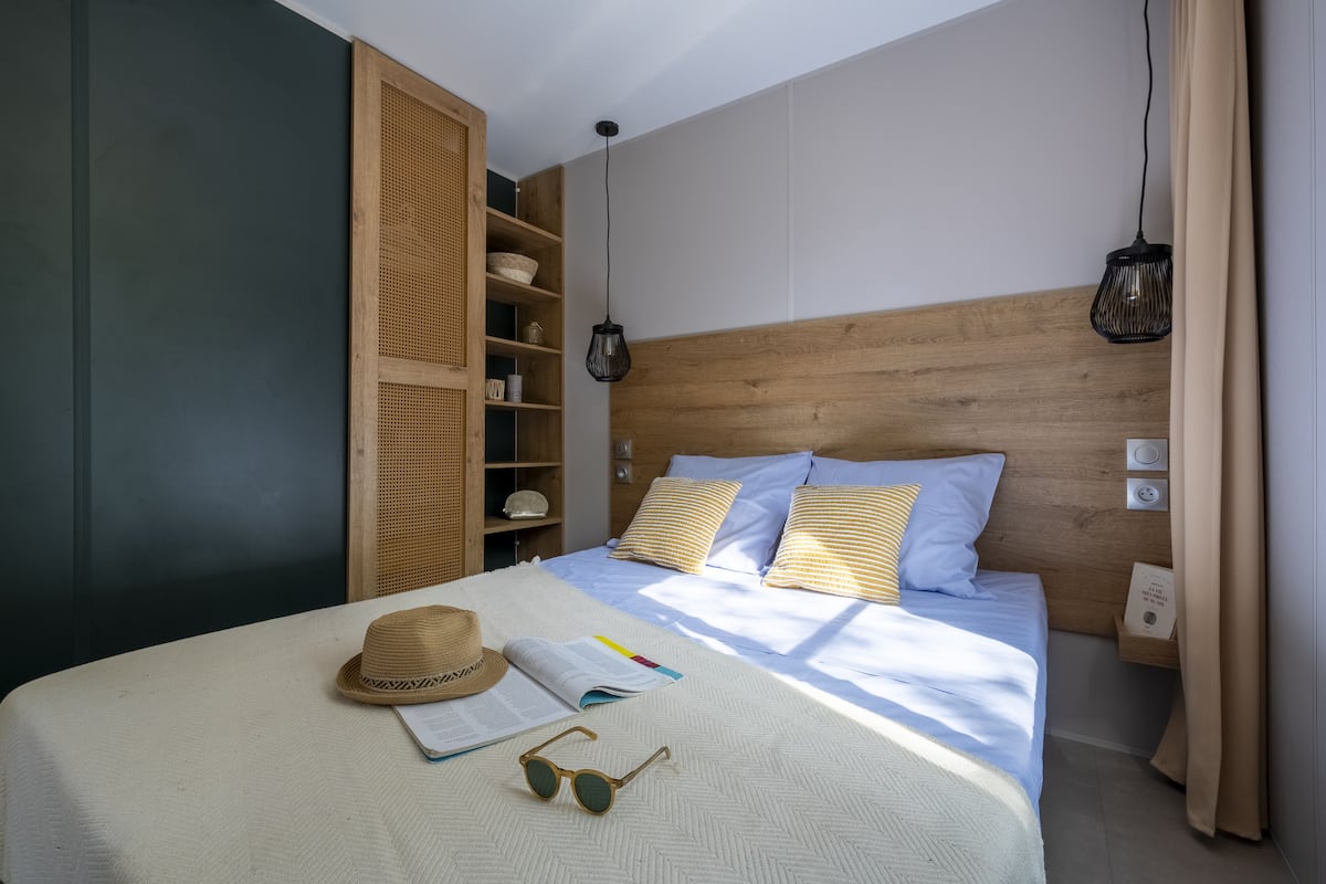Mobil-Home Charme 2ch | 3 sovrum, barnsÀngar och gratis wi-fi