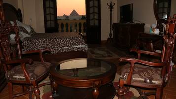 Minibar, desk, iron/ironing board, rollaway beds