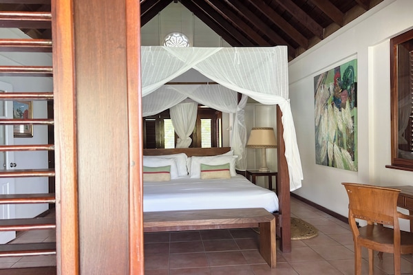 1 habitación y ropa de cama de alta calidad