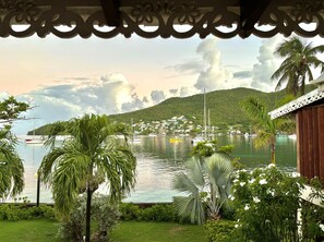 Suite Deluxe, 1 chambre, terrasse, vue sur la mer | Vue du balcon