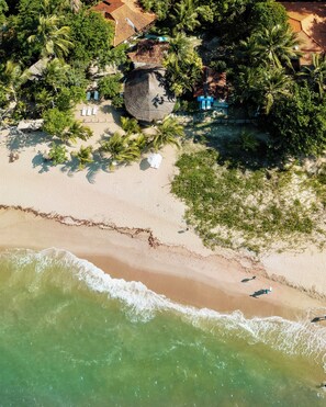 บนชายหาด