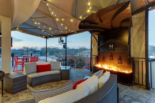 Rooftop terrace - The Mantissa Hotel (Hartsville)