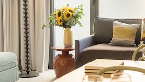 Appartement Supérieur, 1 chambre | Coin séjour | Télévision LCD