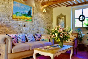 Living area - Bastide Saint Didier (Saint-Didier)