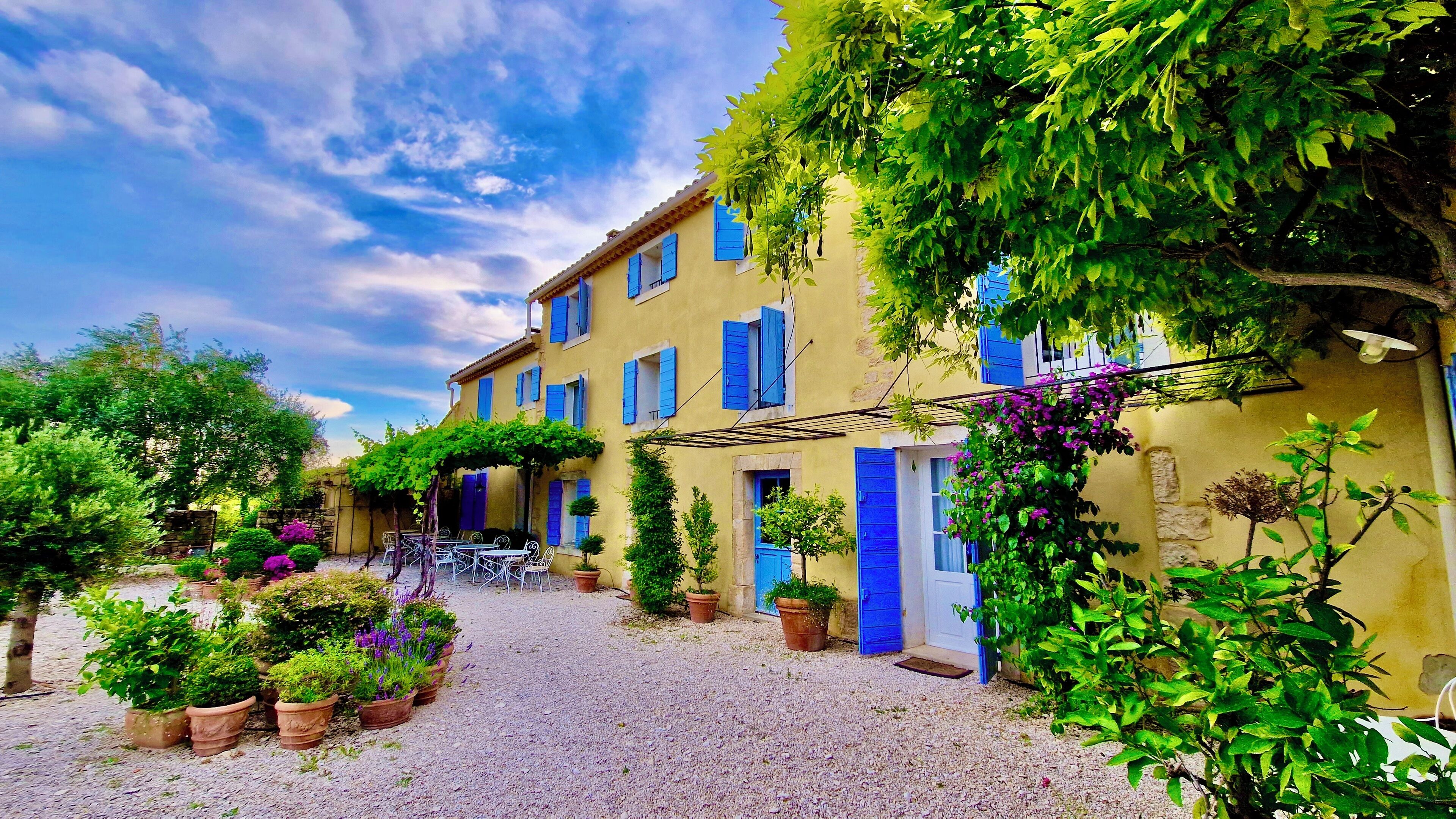 Façade de l’hébergement