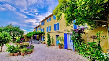 Façade de l’hébergement