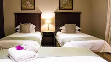 Premium bedding, in-room safe, individually decorated