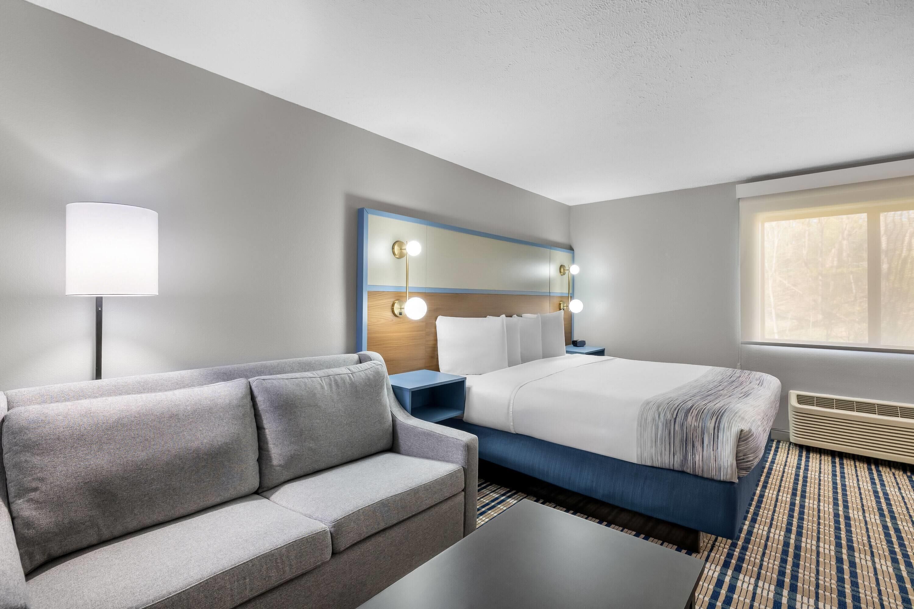 Suite, 1 kingsize bed, niet-roken, bubbelbad | Bubbelbad