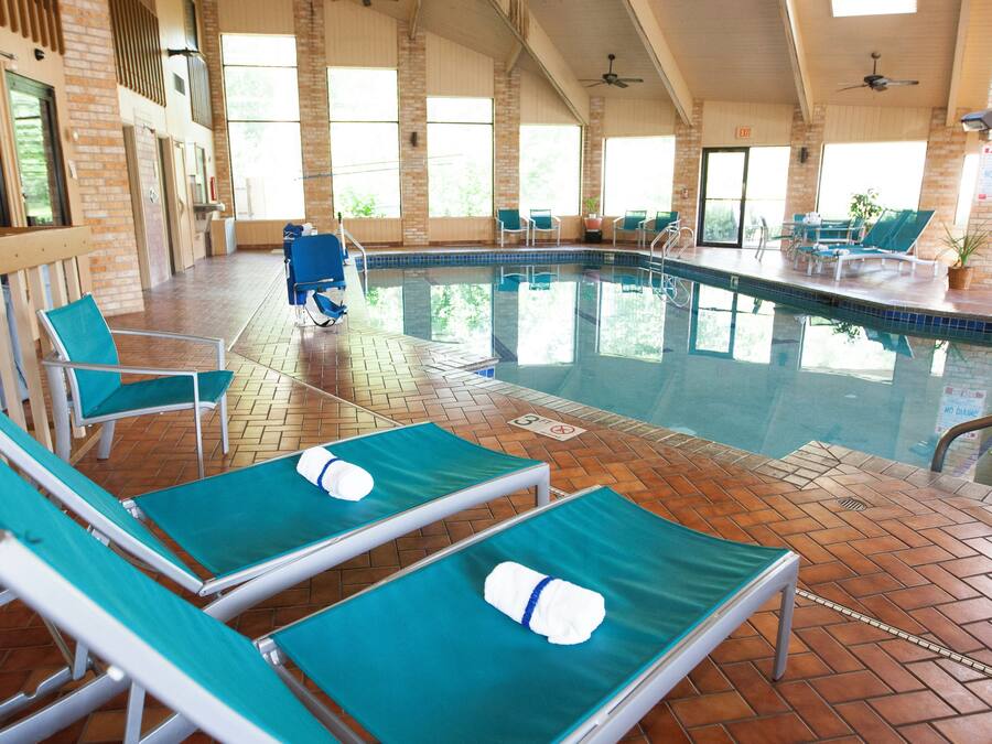 Una piscina techada