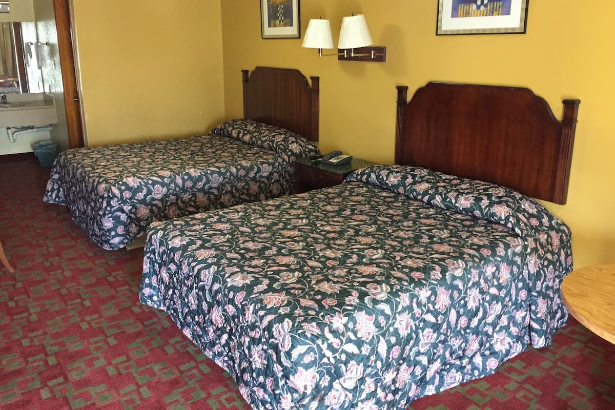 Standard Room, 2 Queen Beds, Non Smoking | Free WiFi, bed sheets