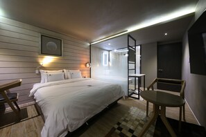 Soundproofing, free WiFi, bed sheets - Avenue Hotel (Jeonju)