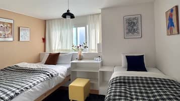 Wifi gratis y ropa de cama