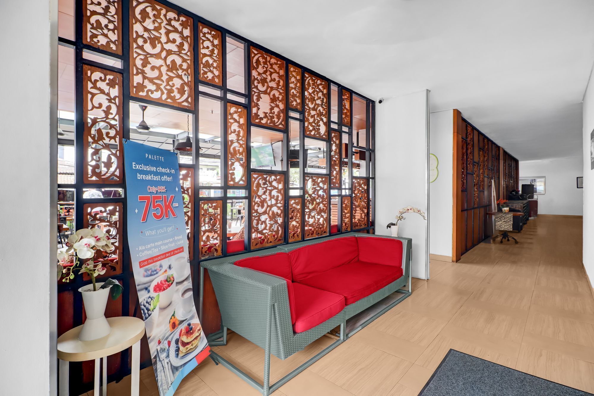 Khu tiếp khách ở sảnh