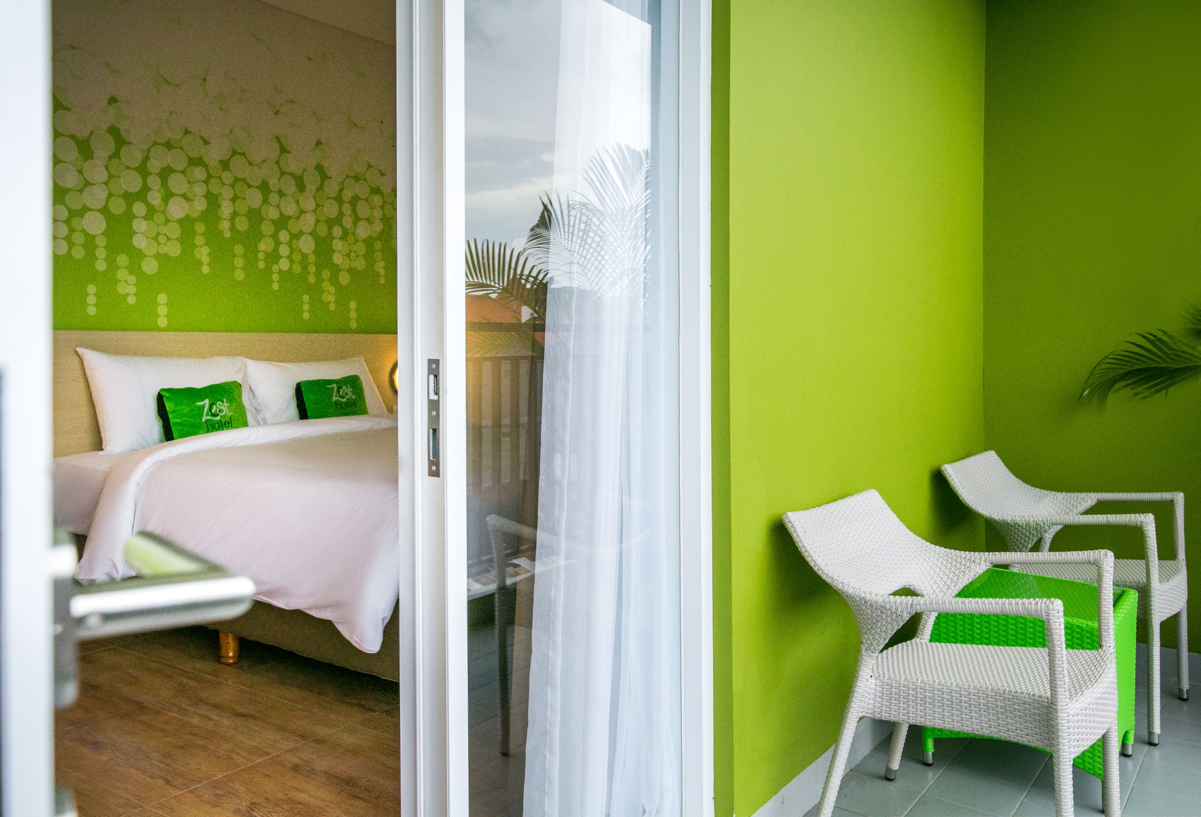 zest queen balcony | minibar, in-room safe, desk, free wifi