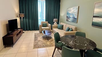 55-inch Smart TV with satellite channels