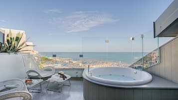 Panoramic Suite, Sea View | Terrace/patio