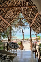 Deluxe Triple Room, Ocean View, Oceanfront | Terrace/patio