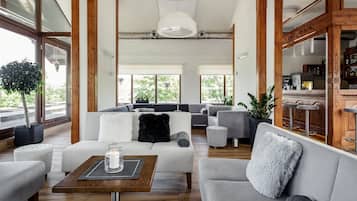 Sala de estar en el lobby