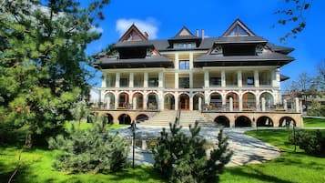 Fassade der Unterkunft