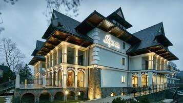 Fassade der Unterkunft