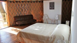 Superior-Zelt, 1 Schlafzimmer, eigenes Bad, Strandnähe