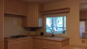 Private kitchen - Parco del Lago Glamping & Lodges (Rome)