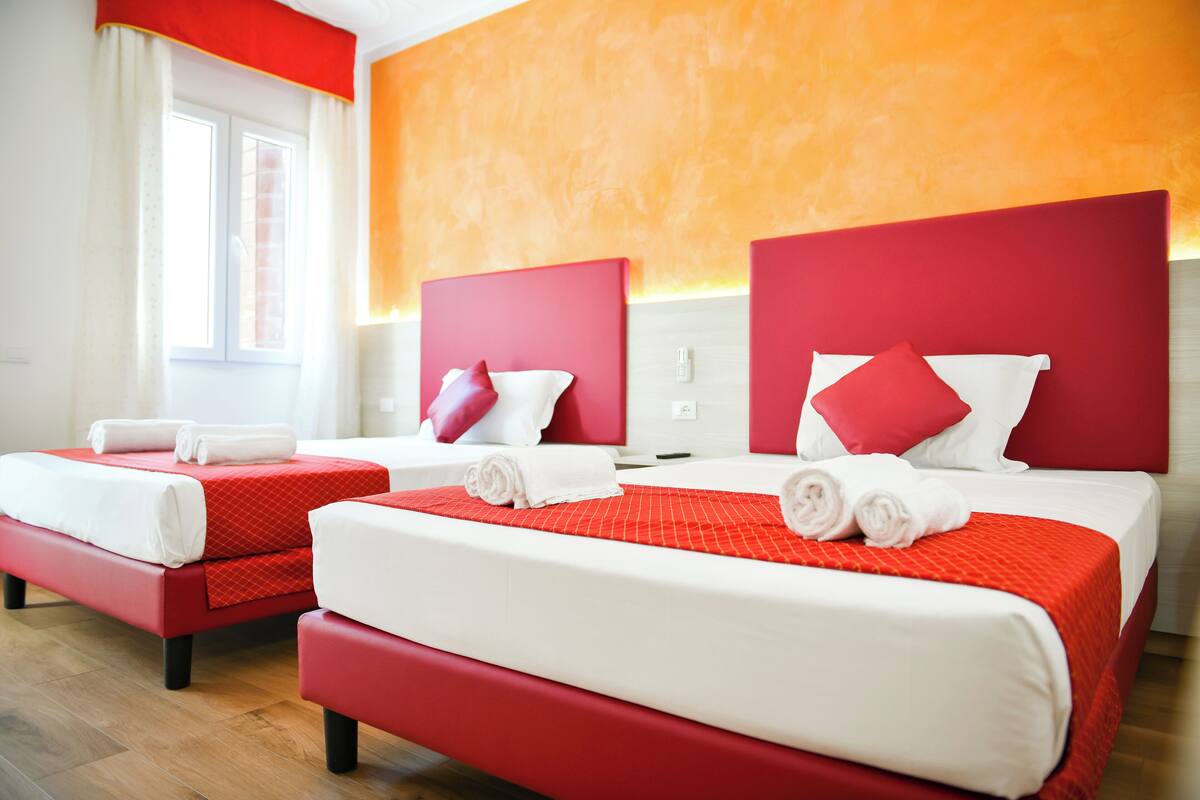 Departamento familiar | 1 habitación, sábanas italianas Frette y ropa de cama de alta calidad